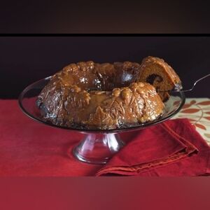 Nordic Holiday Christmas Thanksgiving Harvest Bundt Cake Pan Acorns Leaves